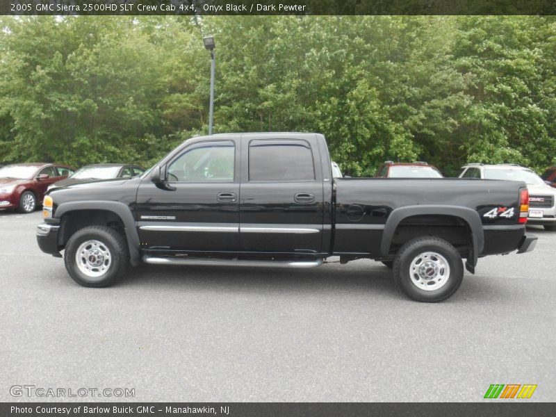 Onyx Black / Dark Pewter 2005 GMC Sierra 2500HD SLT Crew Cab 4x4