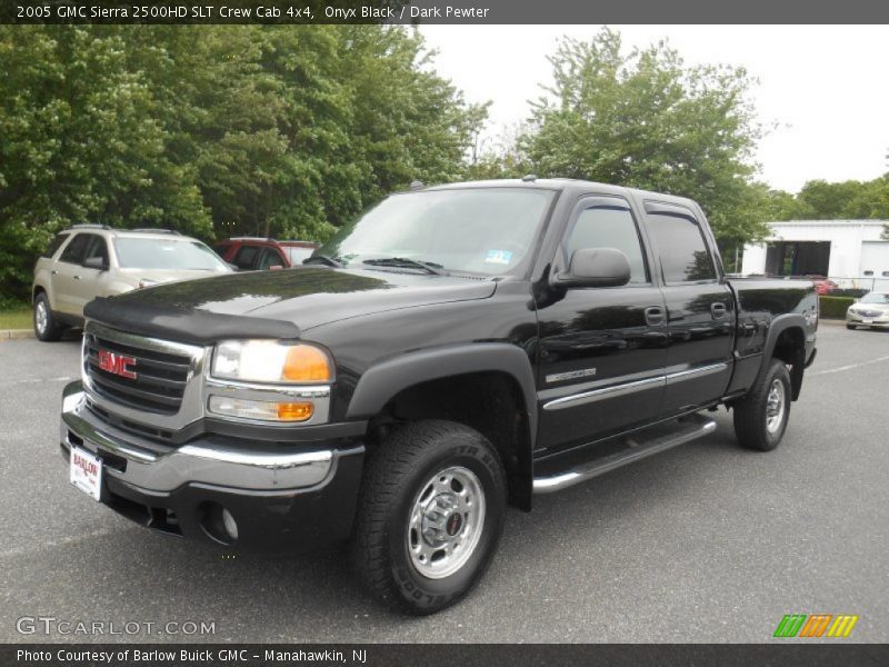 Onyx Black / Dark Pewter 2005 GMC Sierra 2500HD SLT Crew Cab 4x4