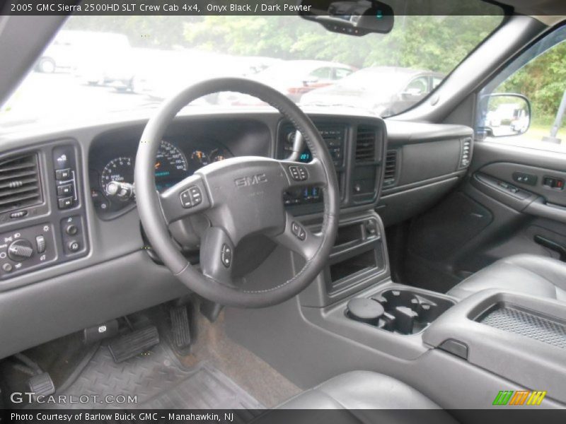 Onyx Black / Dark Pewter 2005 GMC Sierra 2500HD SLT Crew Cab 4x4
