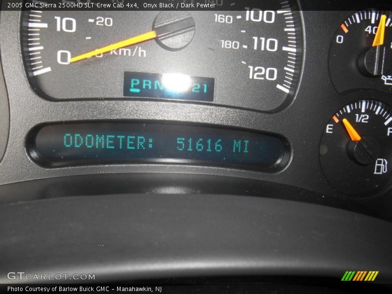 Onyx Black / Dark Pewter 2005 GMC Sierra 2500HD SLT Crew Cab 4x4