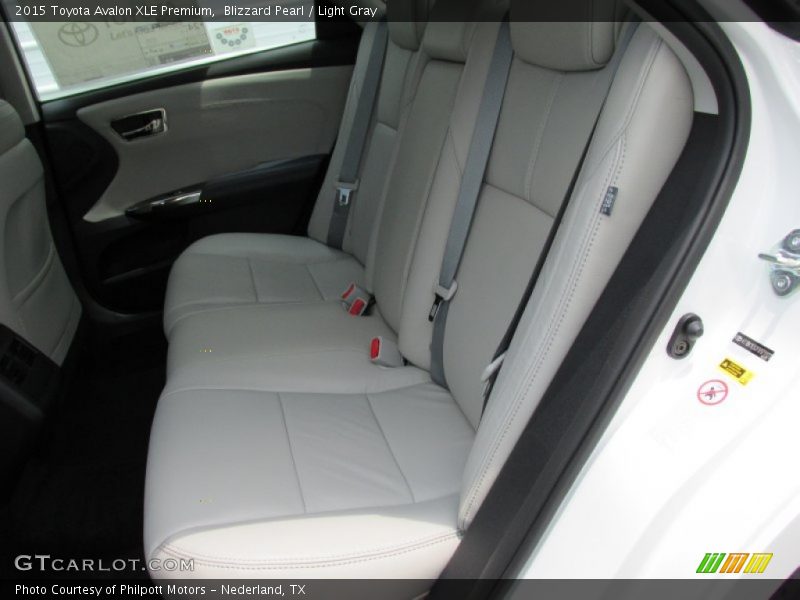 Blizzard Pearl / Light Gray 2015 Toyota Avalon XLE Premium
