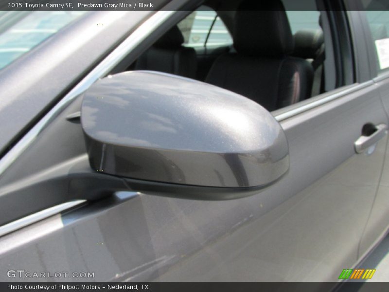 Predawn Gray Mica / Black 2015 Toyota Camry SE