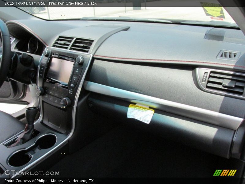 Predawn Gray Mica / Black 2015 Toyota Camry SE