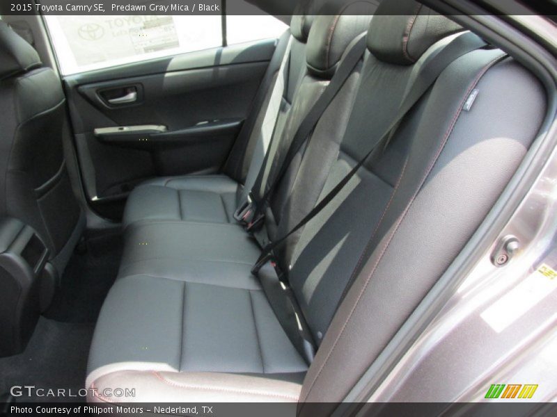 Predawn Gray Mica / Black 2015 Toyota Camry SE