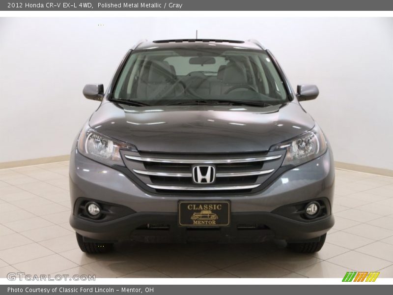 Polished Metal Metallic / Gray 2012 Honda CR-V EX-L 4WD