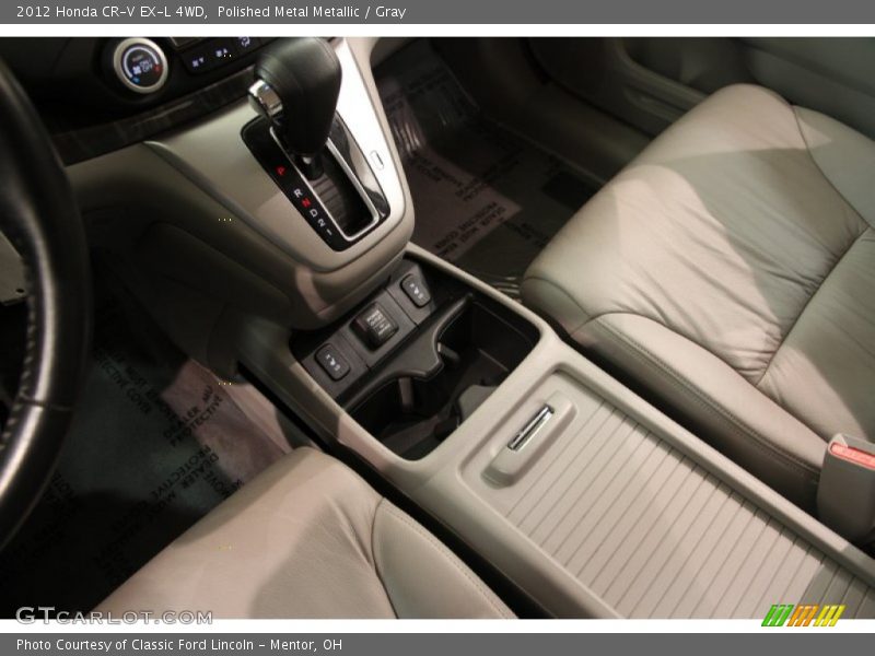 Polished Metal Metallic / Gray 2012 Honda CR-V EX-L 4WD