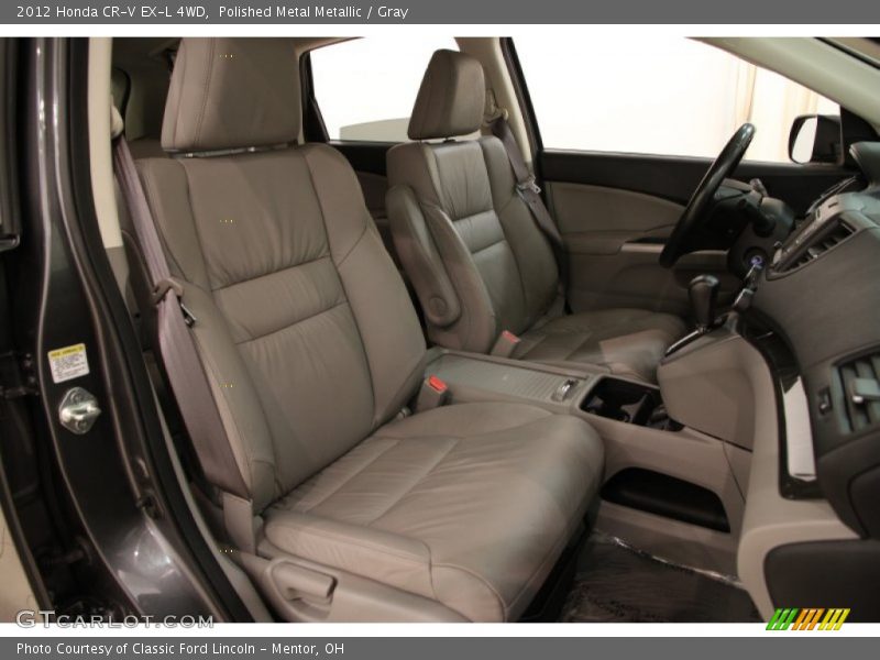 Polished Metal Metallic / Gray 2012 Honda CR-V EX-L 4WD