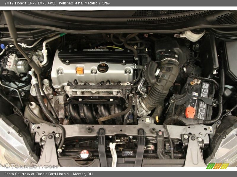 Polished Metal Metallic / Gray 2012 Honda CR-V EX-L 4WD