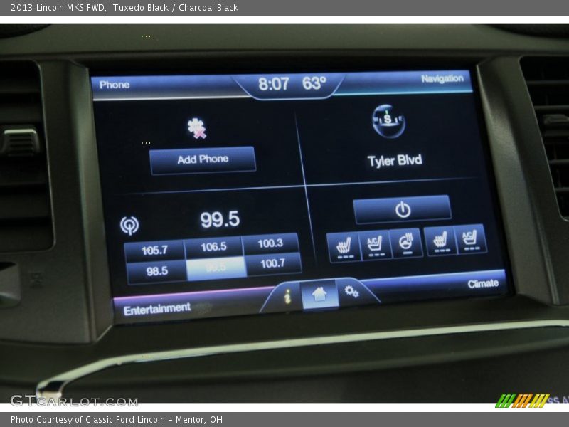 Tuxedo Black / Charcoal Black 2013 Lincoln MKS FWD