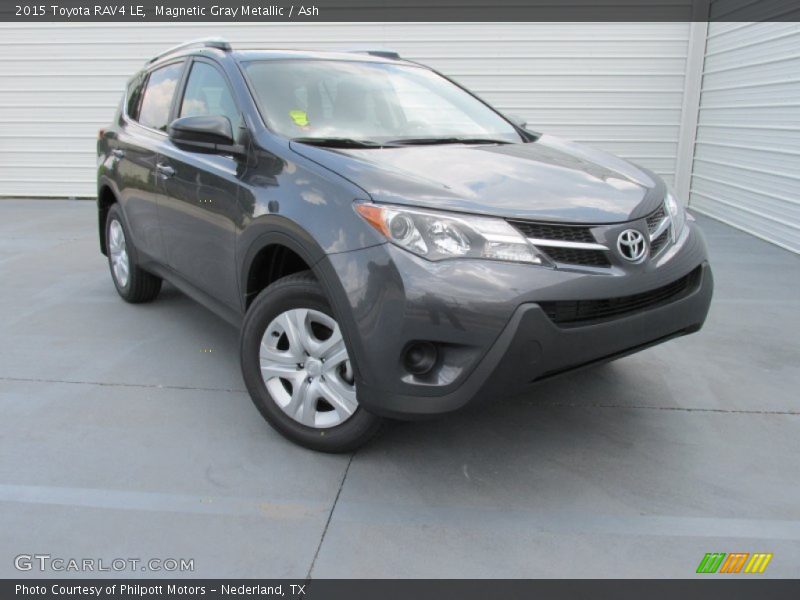 Magnetic Gray Metallic / Ash 2015 Toyota RAV4 LE