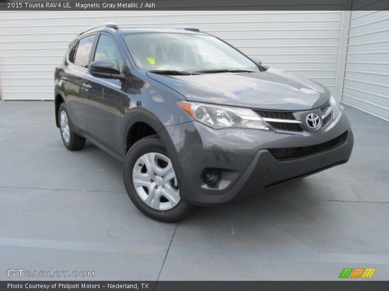 Magnetic Gray Metallic / Ash 2015 Toyota RAV4 LE