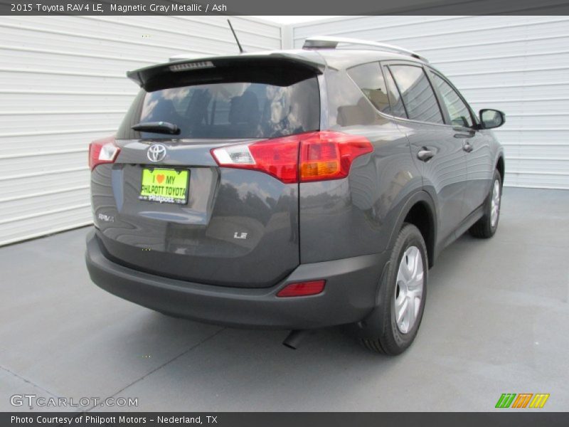 Magnetic Gray Metallic / Ash 2015 Toyota RAV4 LE
