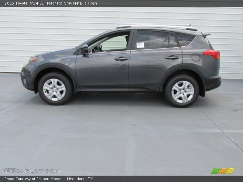 Magnetic Gray Metallic / Ash 2015 Toyota RAV4 LE