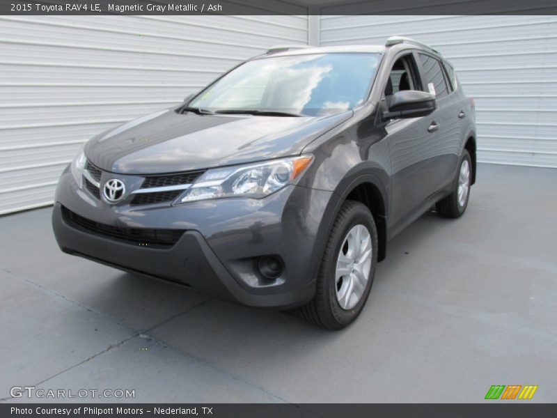 Magnetic Gray Metallic / Ash 2015 Toyota RAV4 LE