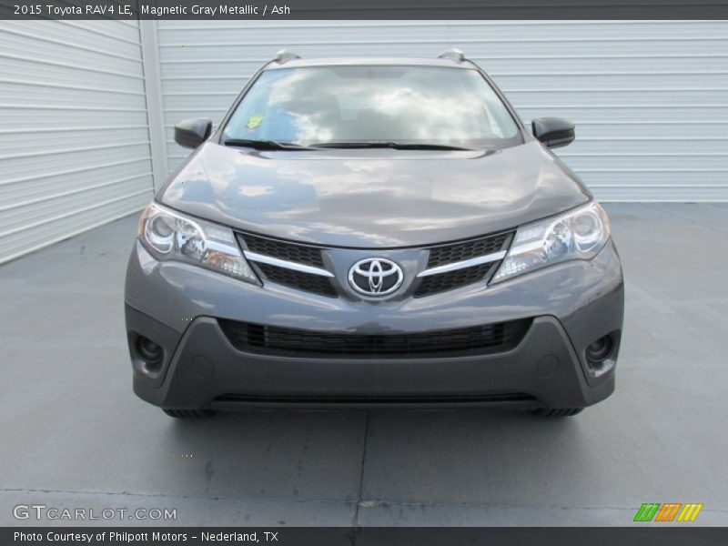 Magnetic Gray Metallic / Ash 2015 Toyota RAV4 LE