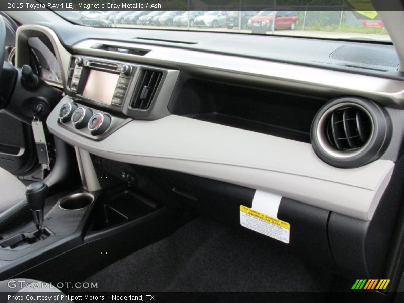 Magnetic Gray Metallic / Ash 2015 Toyota RAV4 LE