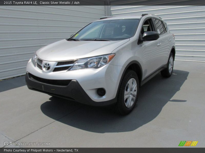 Classic Silver Metallic / Ash 2015 Toyota RAV4 LE