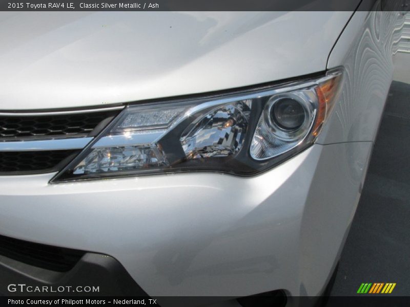 Classic Silver Metallic / Ash 2015 Toyota RAV4 LE