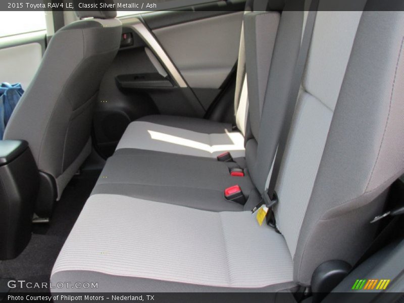Classic Silver Metallic / Ash 2015 Toyota RAV4 LE