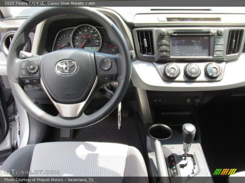 Classic Silver Metallic / Ash 2015 Toyota RAV4 LE