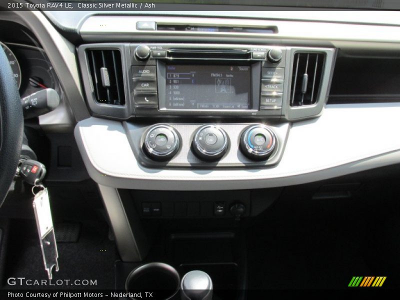 Classic Silver Metallic / Ash 2015 Toyota RAV4 LE