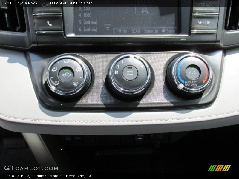 Classic Silver Metallic / Ash 2015 Toyota RAV4 LE