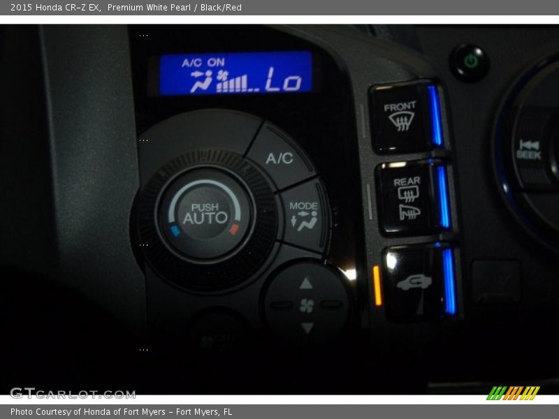 Premium White Pearl / Black/Red 2015 Honda CR-Z EX