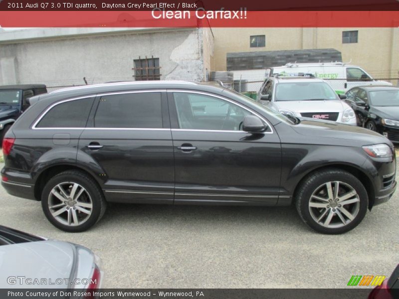 Daytona Grey Pearl Effect / Black 2011 Audi Q7 3.0 TDI quattro