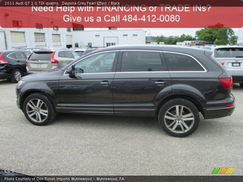 Daytona Grey Pearl Effect / Black 2011 Audi Q7 3.0 TDI quattro