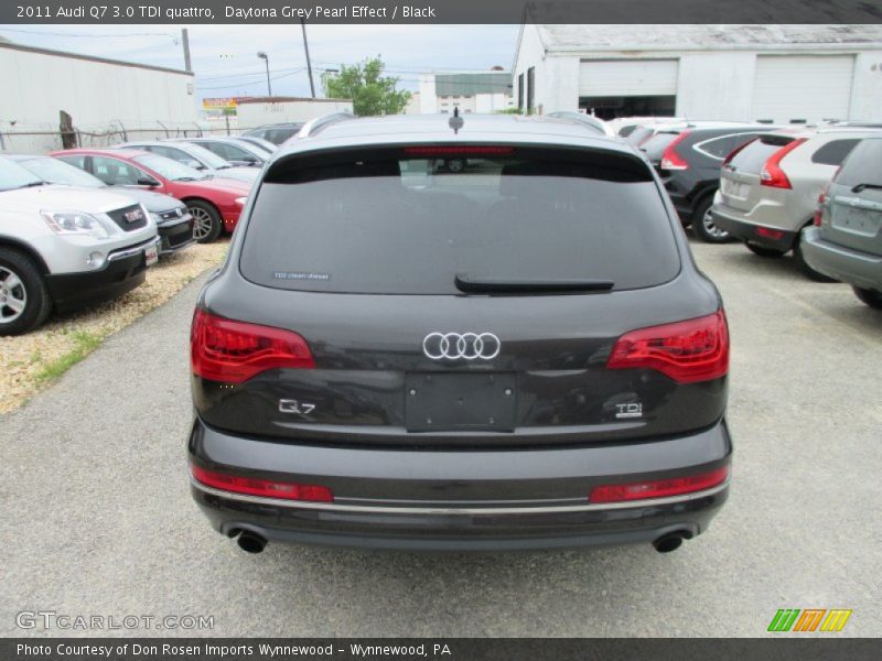 Daytona Grey Pearl Effect / Black 2011 Audi Q7 3.0 TDI quattro