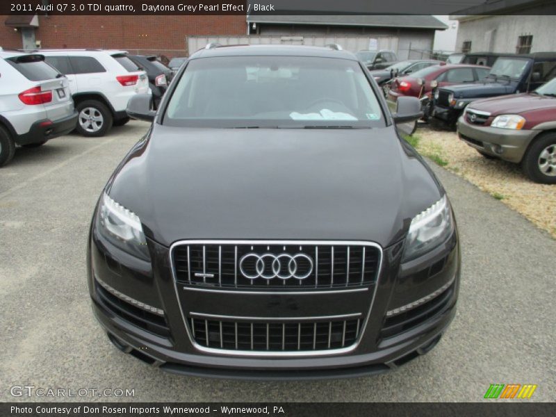 Daytona Grey Pearl Effect / Black 2011 Audi Q7 3.0 TDI quattro