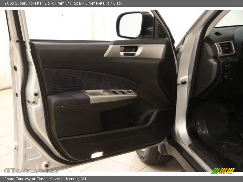 Spark Silver Metallic / Black 2009 Subaru Forester 2.5 X Premium
