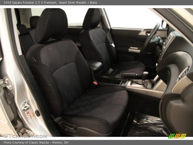 Spark Silver Metallic / Black 2009 Subaru Forester 2.5 X Premium