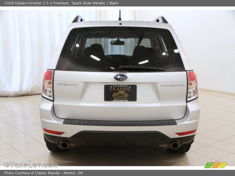 Spark Silver Metallic / Black 2009 Subaru Forester 2.5 X Premium