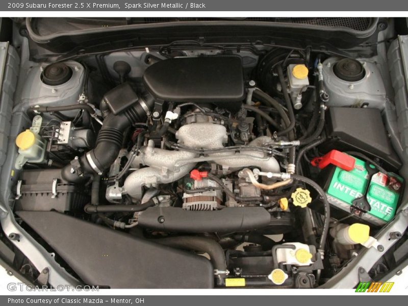 Spark Silver Metallic / Black 2009 Subaru Forester 2.5 X Premium