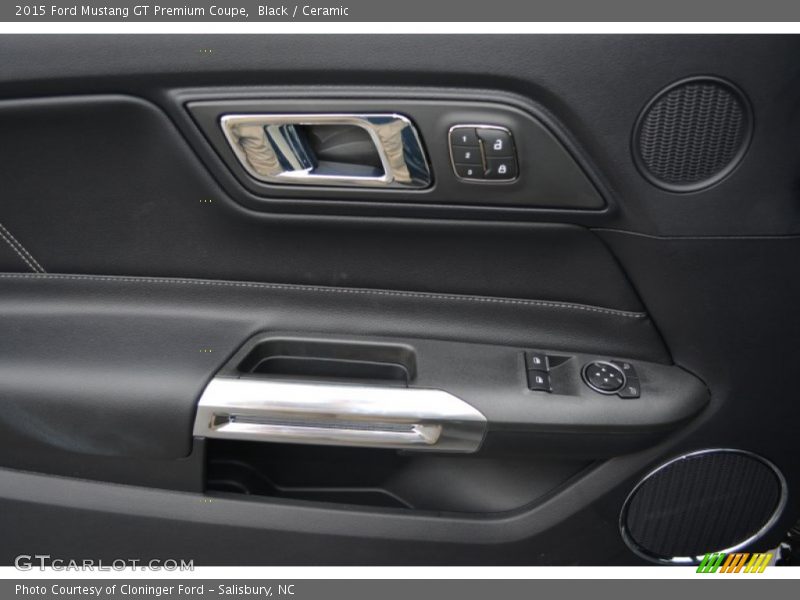 Black / Ceramic 2015 Ford Mustang GT Premium Coupe