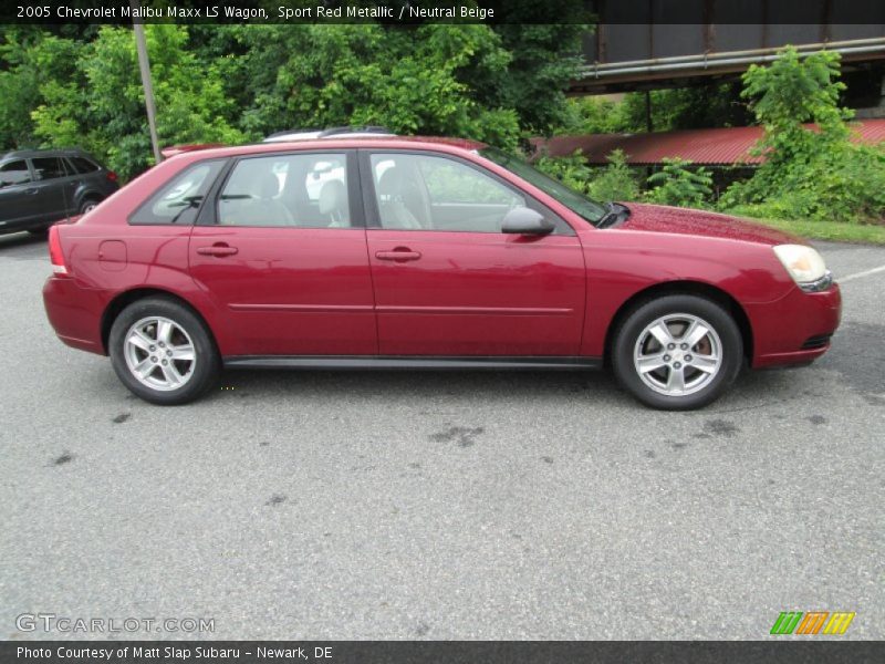 Sport Red Metallic / Neutral Beige 2005 Chevrolet Malibu Maxx LS Wagon