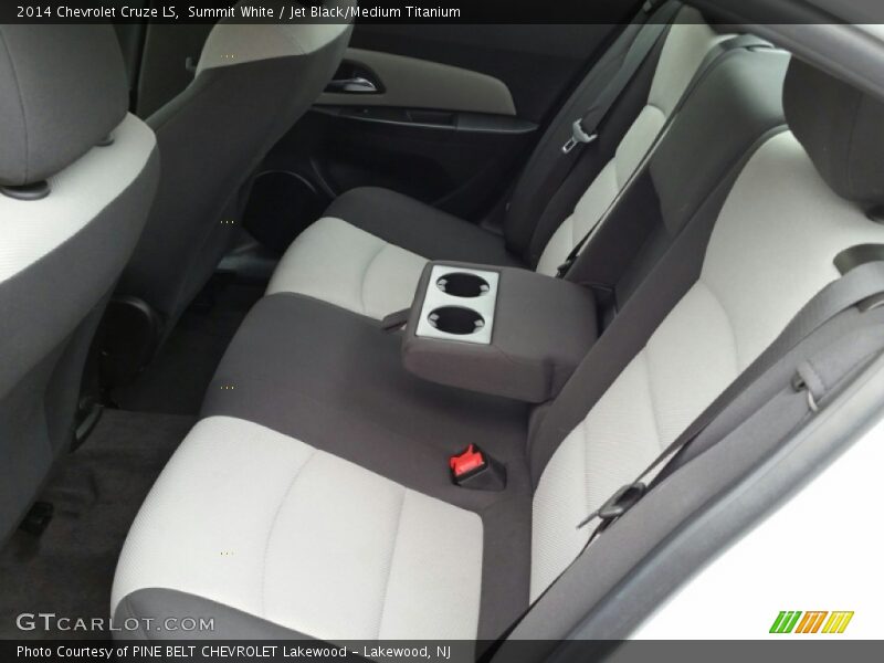 Summit White / Jet Black/Medium Titanium 2014 Chevrolet Cruze LS