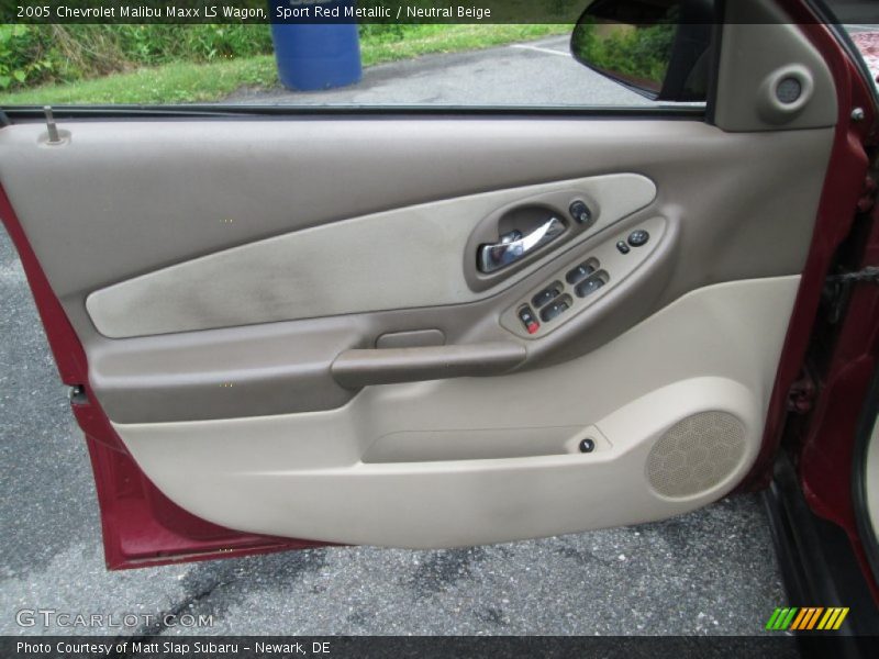 Sport Red Metallic / Neutral Beige 2005 Chevrolet Malibu Maxx LS Wagon