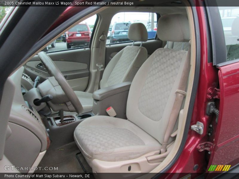 Sport Red Metallic / Neutral Beige 2005 Chevrolet Malibu Maxx LS Wagon