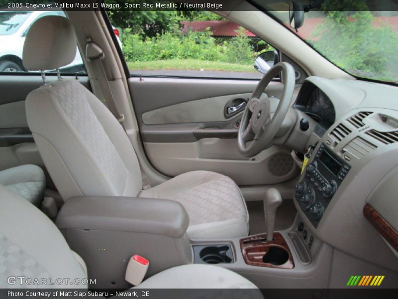 Sport Red Metallic / Neutral Beige 2005 Chevrolet Malibu Maxx LS Wagon