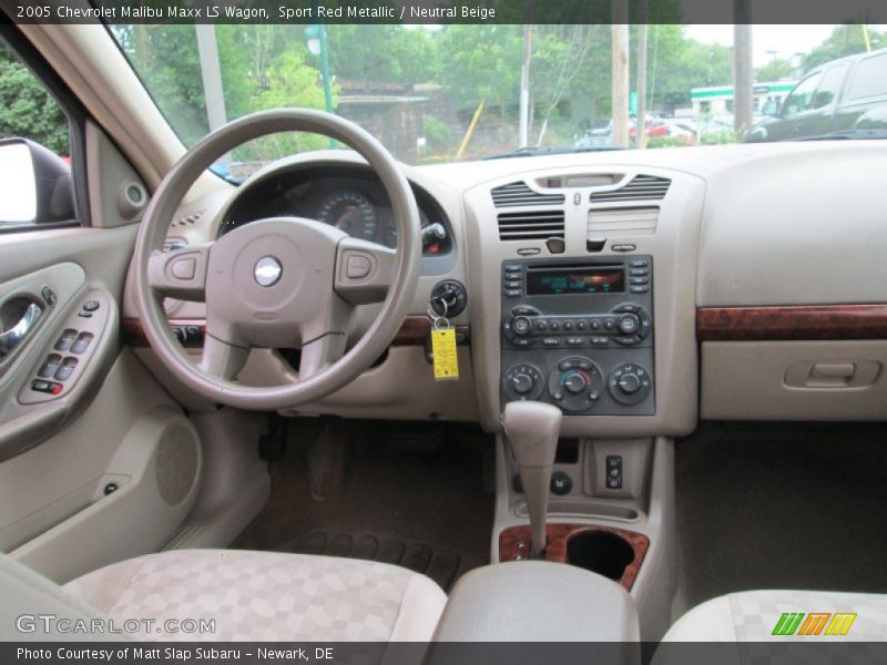 Sport Red Metallic / Neutral Beige 2005 Chevrolet Malibu Maxx LS Wagon