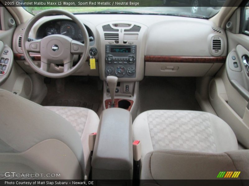 Sport Red Metallic / Neutral Beige 2005 Chevrolet Malibu Maxx LS Wagon