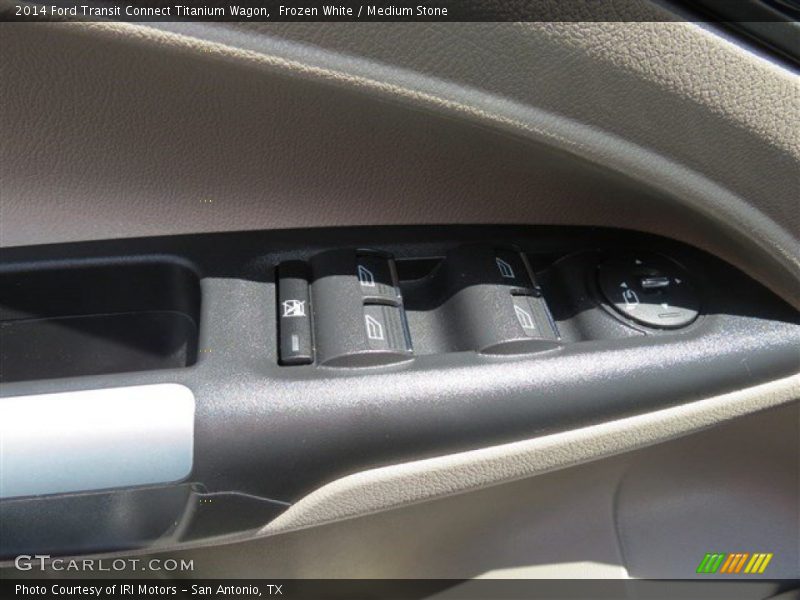 Frozen White / Medium Stone 2014 Ford Transit Connect Titanium Wagon