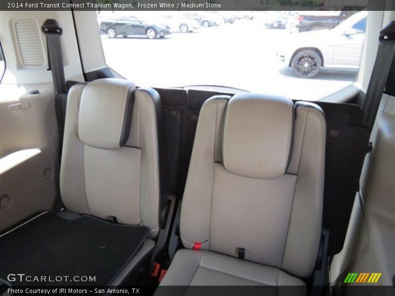Frozen White / Medium Stone 2014 Ford Transit Connect Titanium Wagon