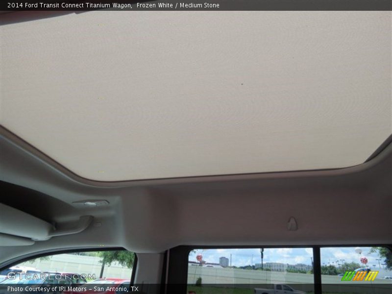 Frozen White / Medium Stone 2014 Ford Transit Connect Titanium Wagon