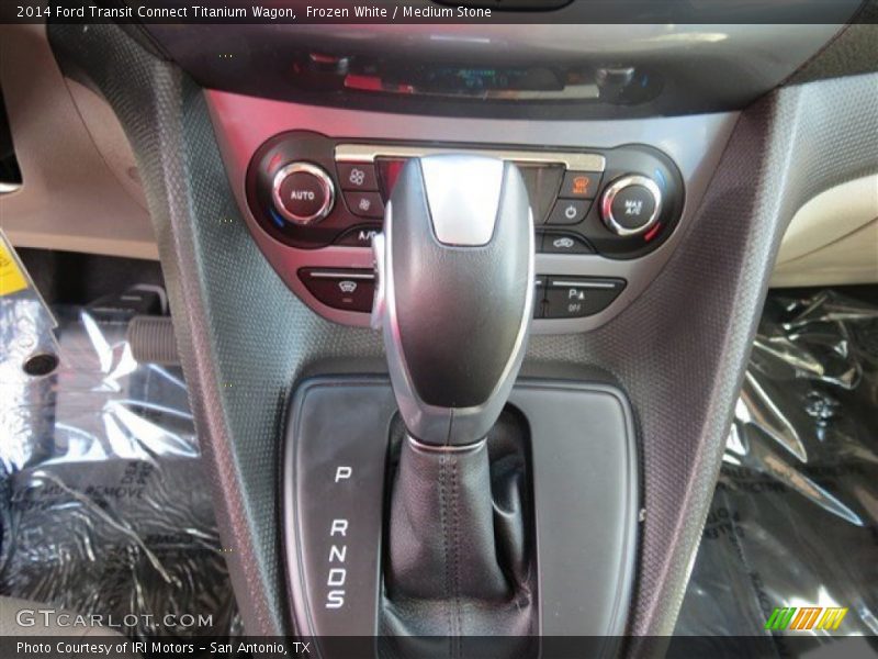 Frozen White / Medium Stone 2014 Ford Transit Connect Titanium Wagon