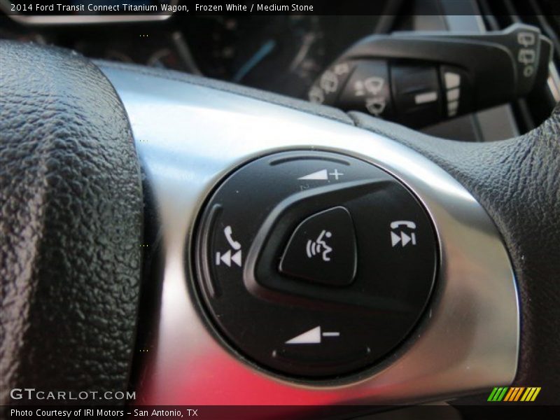 Frozen White / Medium Stone 2014 Ford Transit Connect Titanium Wagon