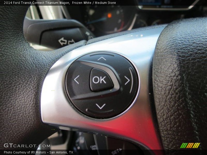 Frozen White / Medium Stone 2014 Ford Transit Connect Titanium Wagon