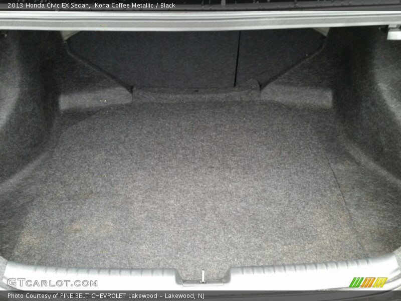 Kona Coffee Metallic / Black 2013 Honda Civic EX Sedan